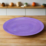 AM5293 Food Grade Plastic Tray (Roti Plate) 1 pc Multicolor