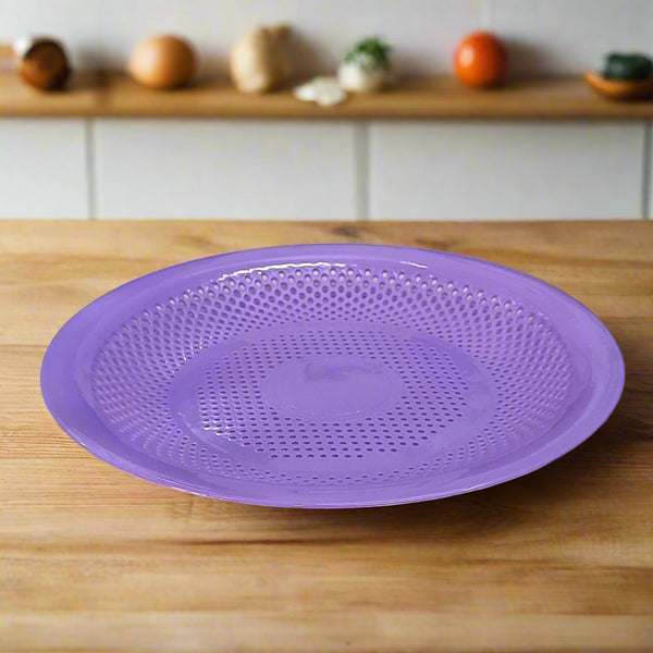AM5293 Food Grade Plastic Tray (Roti Plate) 1 pc Multicolor