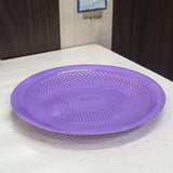 AM5293 Food Grade Plastic Tray (Roti Plate) 1 pc Multicolor