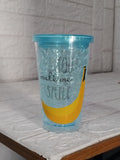 AM3760 Reusable Tea Coffee Tumbler with Lid Double Wall Without Straw 1 Pc