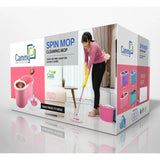 AM3627 Cammy SS Roi Floor Cleaning Mop with Bucket and Microfiber Refill