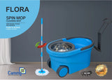 AM3628 Cammy SS Flora Floor Cleaning Mop with Bucket and Microfiber Refill