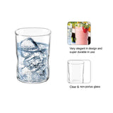 AM2599 Cello Grip On 280 ml ,Tumbler Water Glass 6 PCS Set