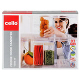 AM0658 CELLO Classic Canister Glass Jar 2000ml