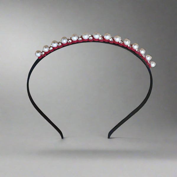 AM5012 Women's Pearly Staggered Hair Band