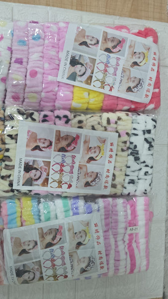 AM1236 Cosmetic Headband Soft Caroset Fleece