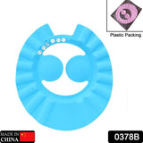 0378b Adjustable Safe Soft Bathing Baby Shower Hair Wash Cap for Children, Baby Bath Cap Shower Protection for Eyes and Ear,