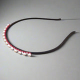 AM5012 Women's Pearly Staggered Hair Band