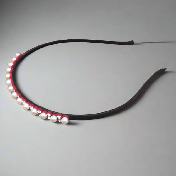 AM5012 Women's Pearly Staggered Hair Band