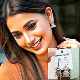 AM5872 Multidesign Lightweight Drop Earrings - Pack of 1 pair