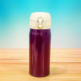 AM5930 Stainless Steel Vacuum Flasks Water Bottle with Sipper Cap - 400ml