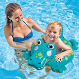 AM0390 Animal Inflatable Split Swimming Pool Rings for Kids, (Age 3-6 Year) Multicolor