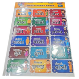 AM0561 Gujarati Language Party Props 18Pcs