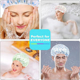 3908 Waterproof Shower Cap Bath , Free-Size