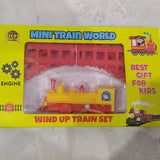 AM3786 Mini Train World Wind Up Train 6Pcs For Kids Set