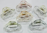 AM1153 Hair Claw Clips Transparent Clutcher For Women Girls 1 Pcs