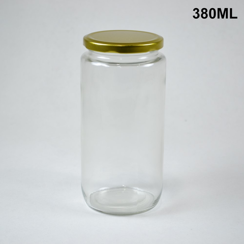 AM6424 Round Glass Jar 380ml