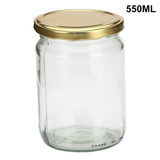 am6425 Round Glass Jar 550ml