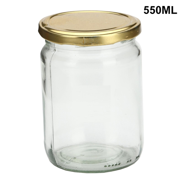 am6425 Round Glass Jar 550ml