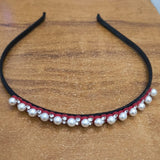 AM5012 Women's Pearly Staggered Hair Band