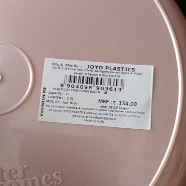 AM2843 JOYO Better Home Basin no.28 -3LTR