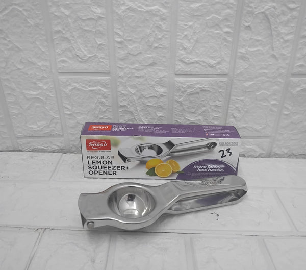 AM3571 SS Lemon Squeezer With Opener 1 Pcs