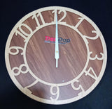 AM0801  Round Shaped Designer wooden Clock for  Wall Clock-11.5x11.5