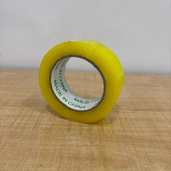 A07061 TP-150 Heavy-Duty Packing Tape (150 M, Clear Yellow)