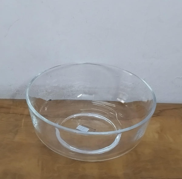 AM3735 Langxu 2200ml Glass Mixing Bowl Microwave Safe Set of 2 (LXW112)