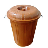 3451 Multipurpose Plastic Storage Round Drum (Multicolor)