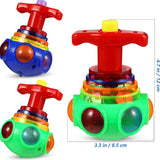 AM0021 Magic Lattoo Spinning Top Toy with LED Flashing Colorful Lights Laser Toy