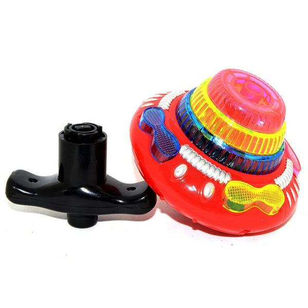 AM0021 Magic Lattoo Spinning Top Toy with LED Flashing Colorful Lights Laser Toy