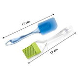 0136 Spatula and Pastry Brush for Cake Mixer