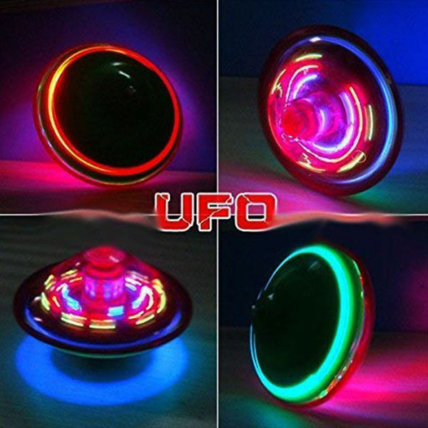 AM0021 Magic Lattoo Spinning Top Toy with LED Flashing Colorful Lights Laser Toy