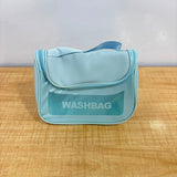 A07066 STRJ-102 Clear Travel Cosmetic Bag & Toiletry Organizer (Mix Colors, 8.5 Inch)