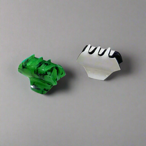 AM1295 Multicolor & Multidesigne Claw Clip Small 1 pc