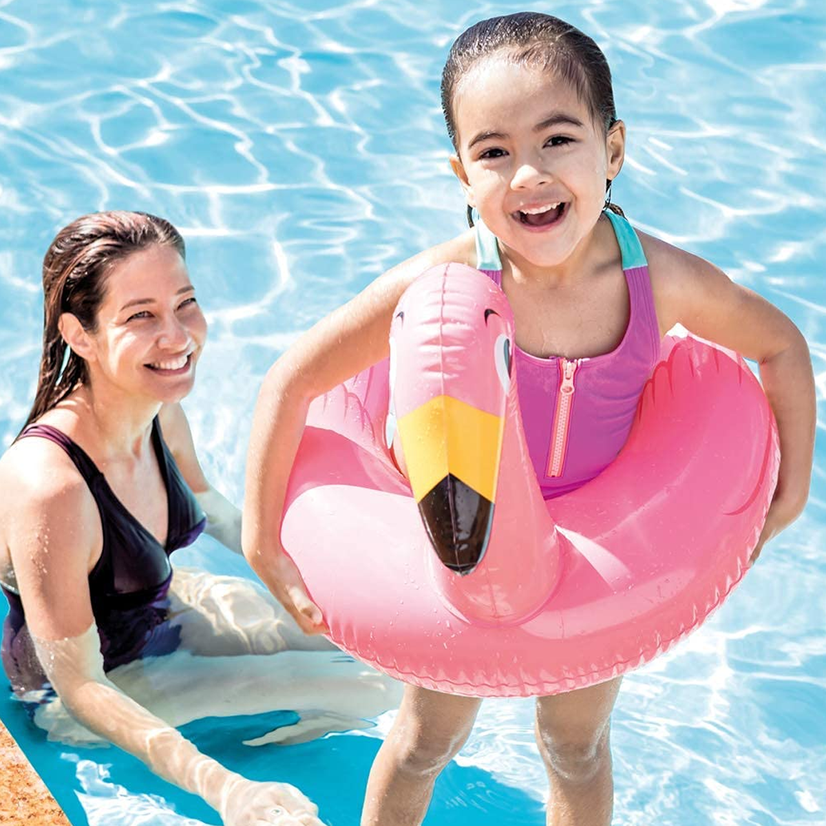 AM0390 Animal Inflatable Split Swimming Pool Rings for Kids, (Age 3-6 ...