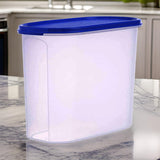 3170 Modular Ovel Transparent Airtight Food Storage Container - 1200 ml