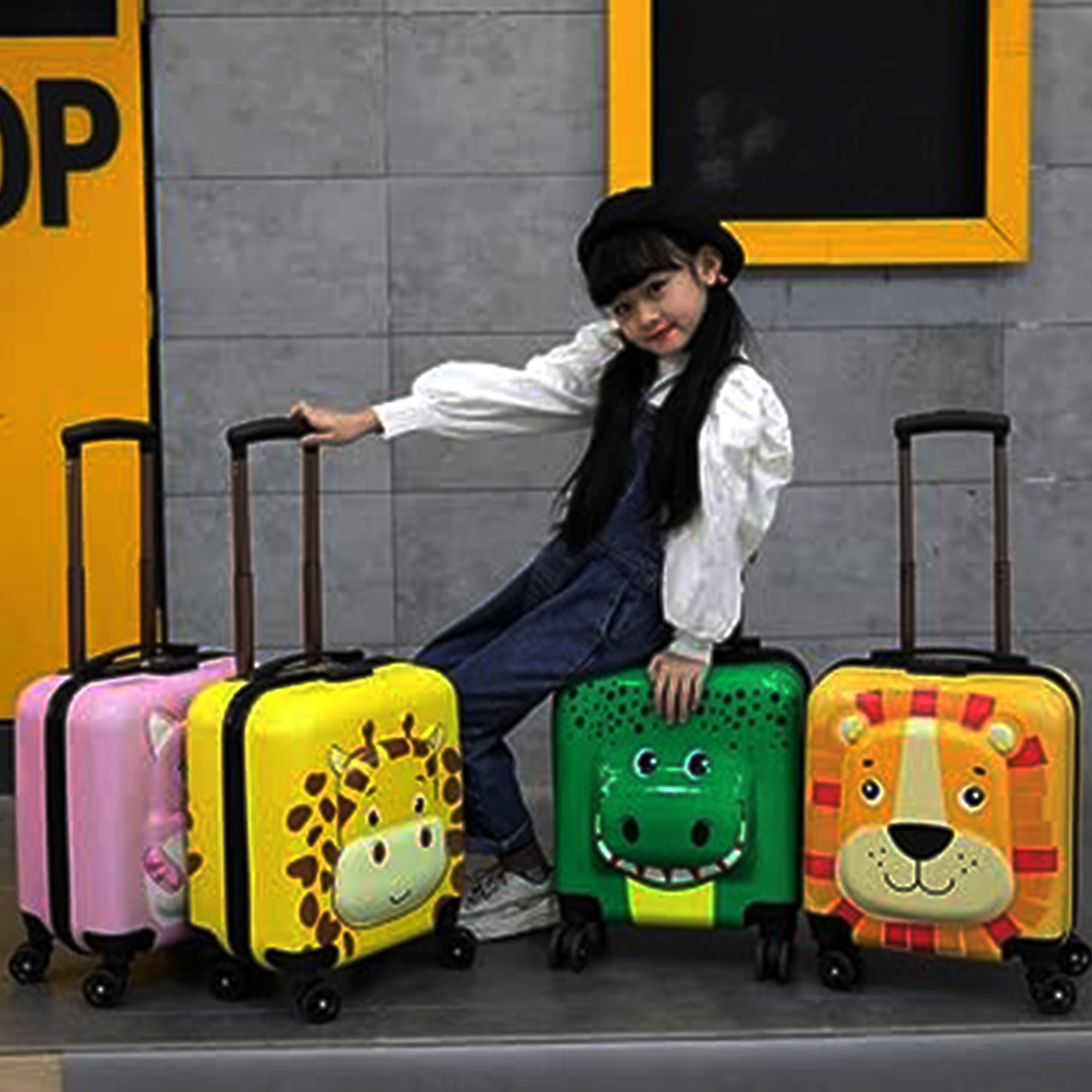AM0212 Children Cartoon Suitcase Trolley Case for Boys and Girls Trave Amd Deodap