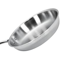 AM3430 Afinito Stainless Steel Triply Fry Pan 28Cm