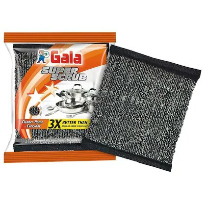 AM2503 Gala Super Scrub Pad Long-lasting product durability 3 times better than regular scrub pad 1 Pcs