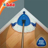 AM2498 Gala Turbo Spin Mop Floor Cleaning Mop stick big wheel with 2 Refills