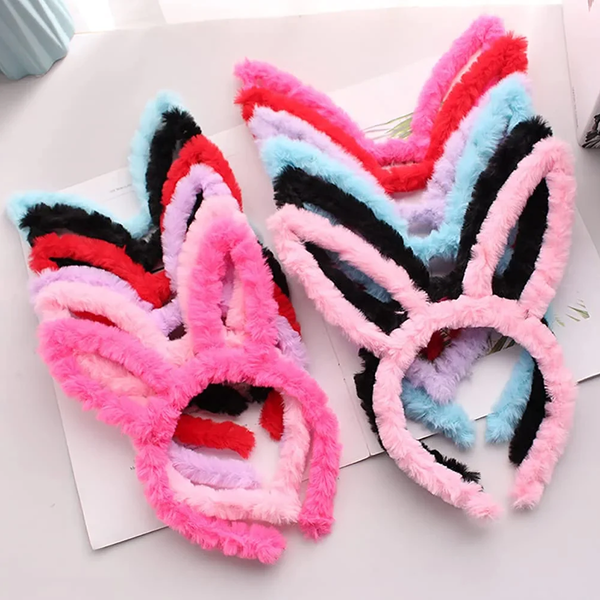 AM6412 LED Rabbit Ears Headband Light Up Bunny Headband