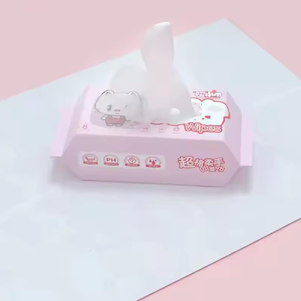 AM6413 Mini Baby Wipes Disposable Portable Pocket Water Wipes (64 Wipes X 1 Pack)