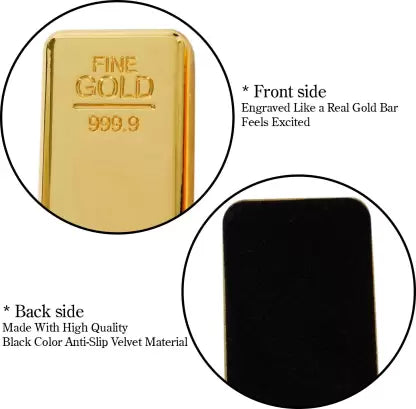 AM3626 1000gm Gold Bar Paper Weight for Office Table