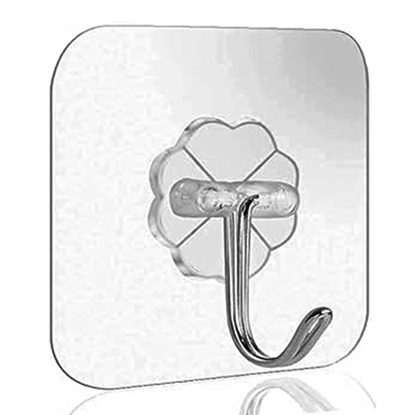 1689 Multipurpose Strong Small Stainless Steel Adhesive Wall Hooks