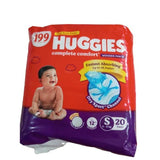 AM0993 Huggies Dry Pants Complete Comfort Small (4 - 8 kg) Pack Of 20 (S)
