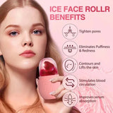 Ice Roller for Face Massager Reusable Face Roller Box