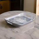 AM3223 Era Large  Serving Tray 42x32 cm Floral Design