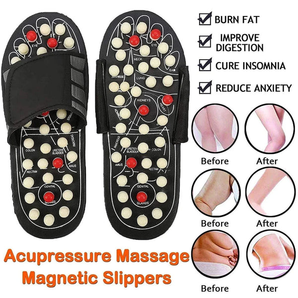 3563 Reflexology Magnetic Acupressure Yoga Paduka